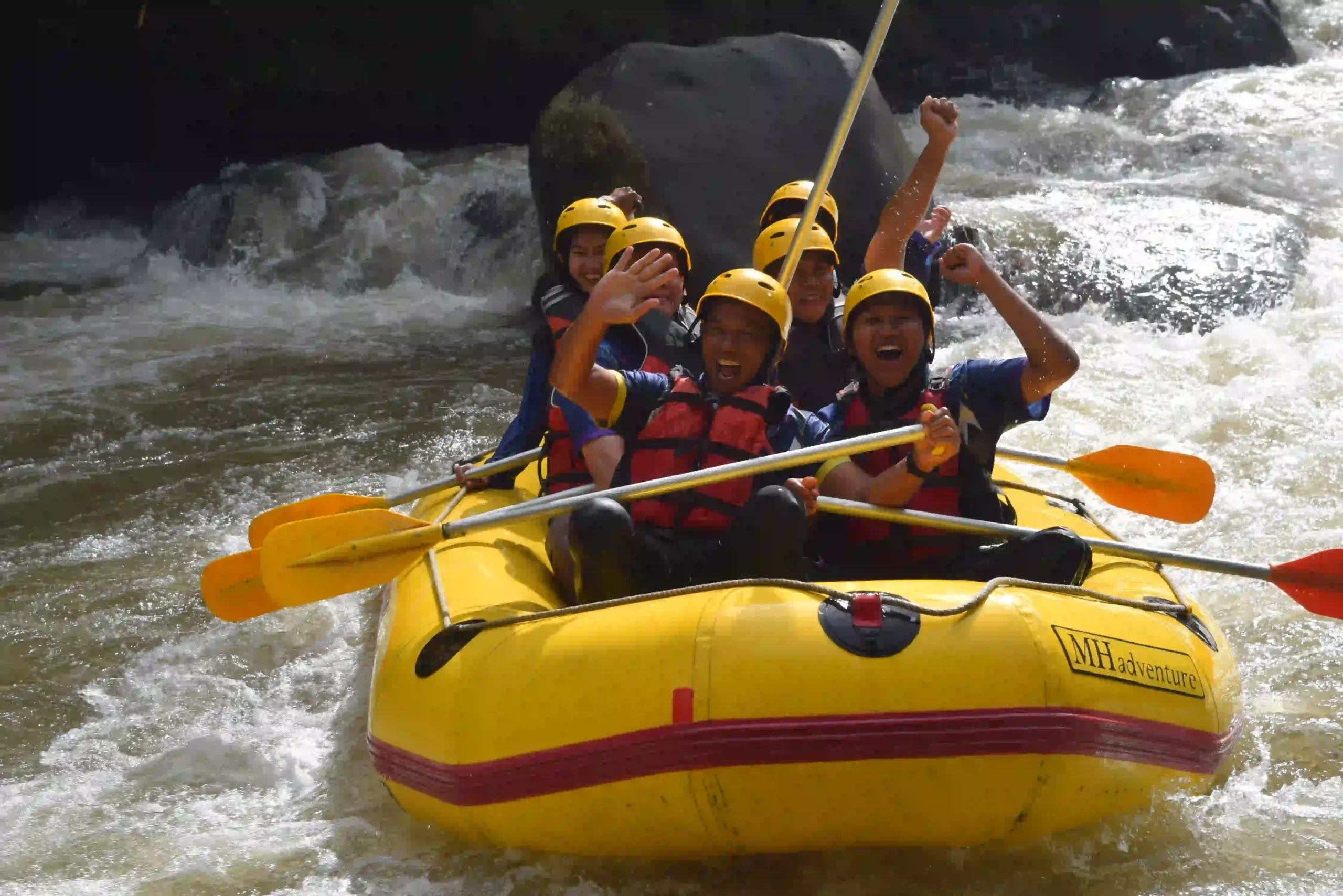 Photo rafting cisadane
