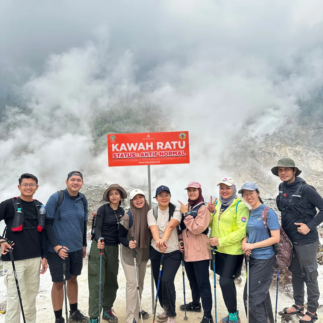 pendakian ke kawah ratu bogor