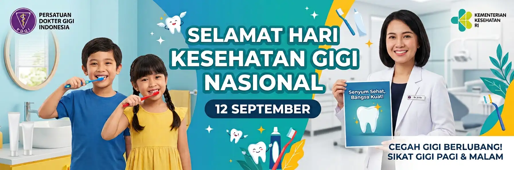 ucapan selamat hari gigi nasional 2026